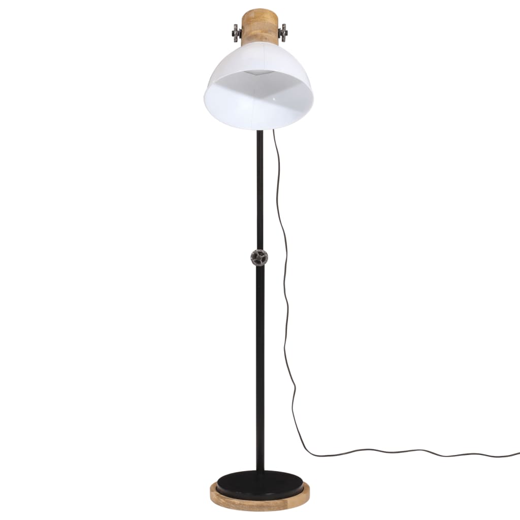 Lampada da Terra 25 W Bianca 30x30x100-150 cm E27 - homemem39