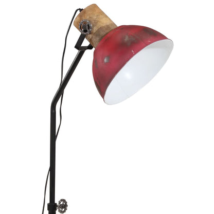 Lampada da Terra 25 W Rosso Anticato 30x30x100-150 cm E27 - homemem39