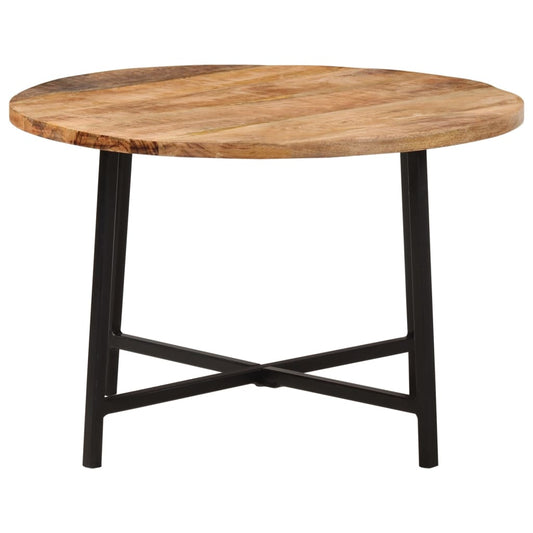 Tavolino da Salotto 54x54x35 cm Legno Massello Mango e Ferro | homemem39