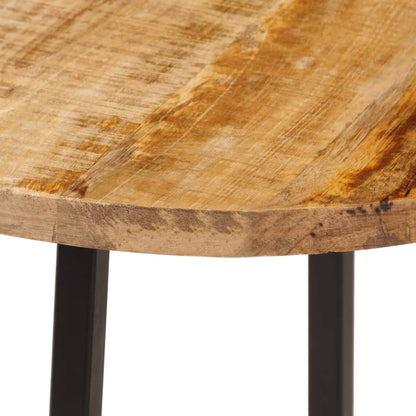 Tavolino da Salotto 35x35x45 cm Legno Massello Mango e Ferro | homemem39