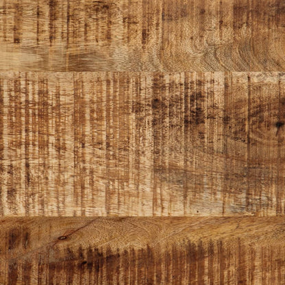 Comodino a Parete 40x30x13,5 cm in Legno Massello di Mango