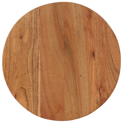 Tavolino Salotto 35x35x30cm in Legno Massello di Acacia e Ferro | homemem39