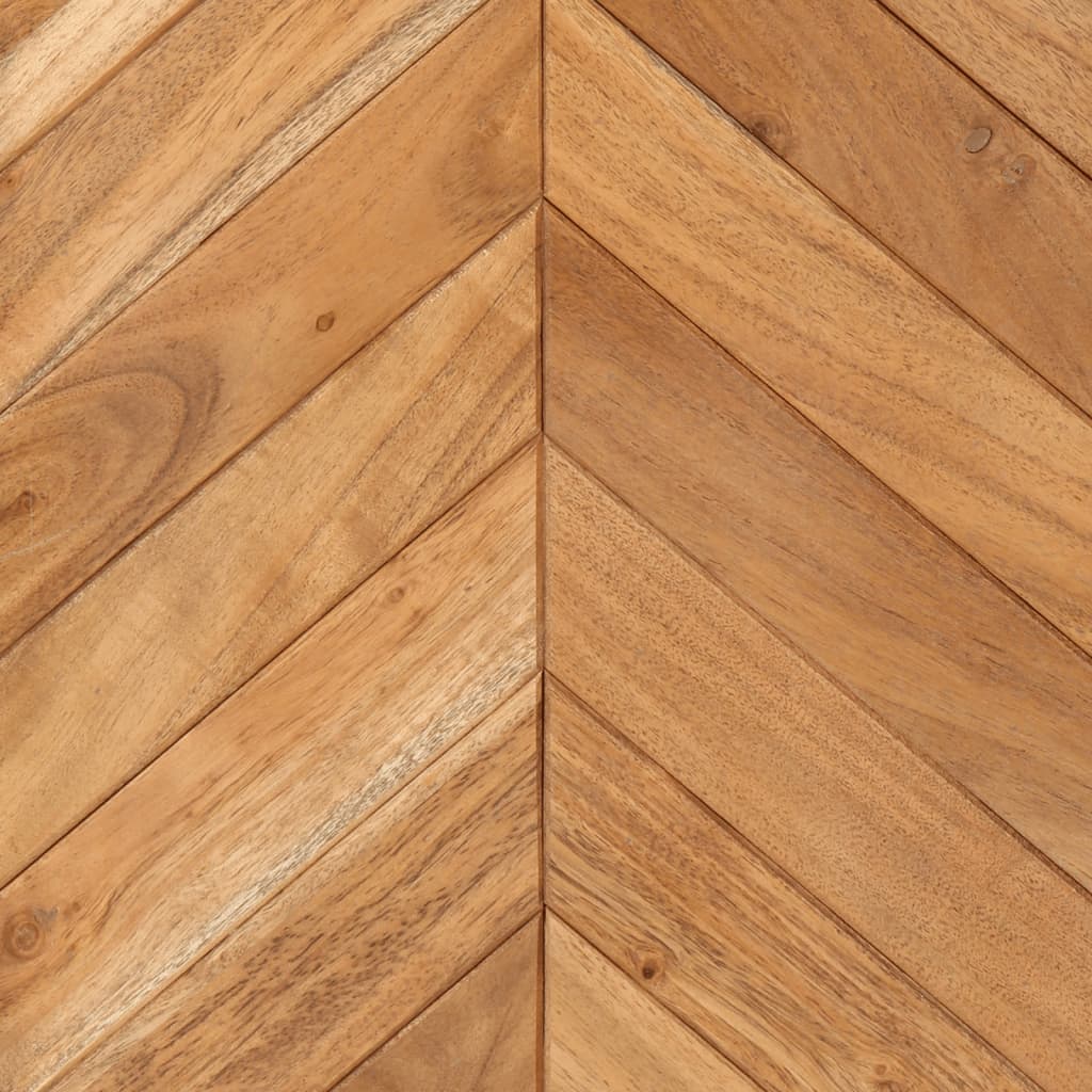 Mobile da Bagno 40x30x60 cm in Legno Massello di Acacia e Ferro | homemem39