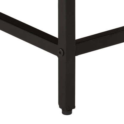 Comodino 40x40x45 cm in Legno Massello di Mango - homemem39