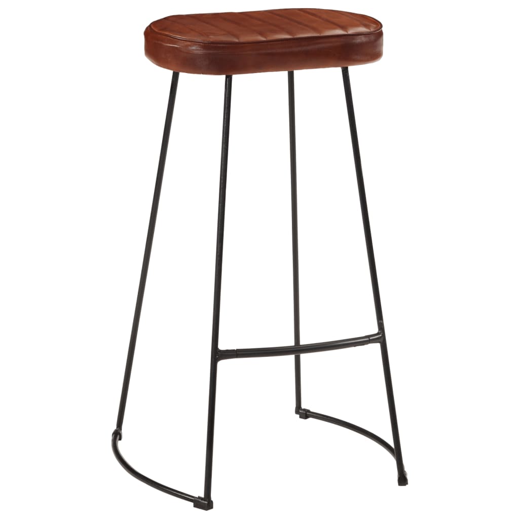 Sgabelli da Bar Gavin 2 pz Marrone Scuro 44x37,5x78 cm - homemem39