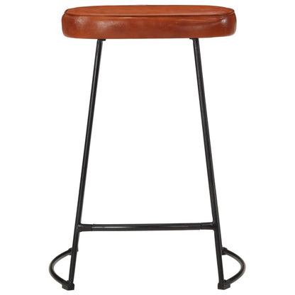 Sgabelli da Bar 2 pz Marrone Scuro 41x29x62 cm - homemem39