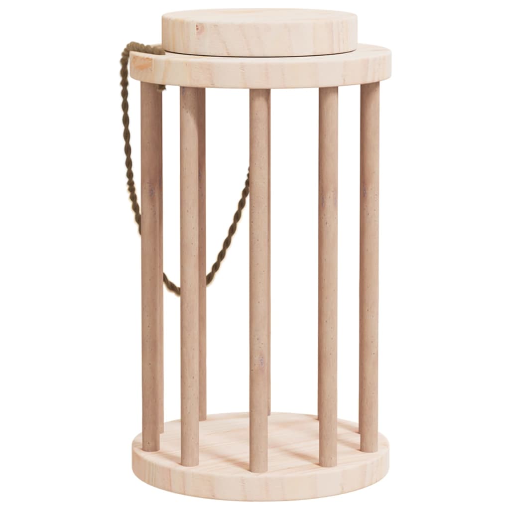 Mangiatoia per Conigli Ø15x25,5 cm in Legno Massello di Abete - homemem39