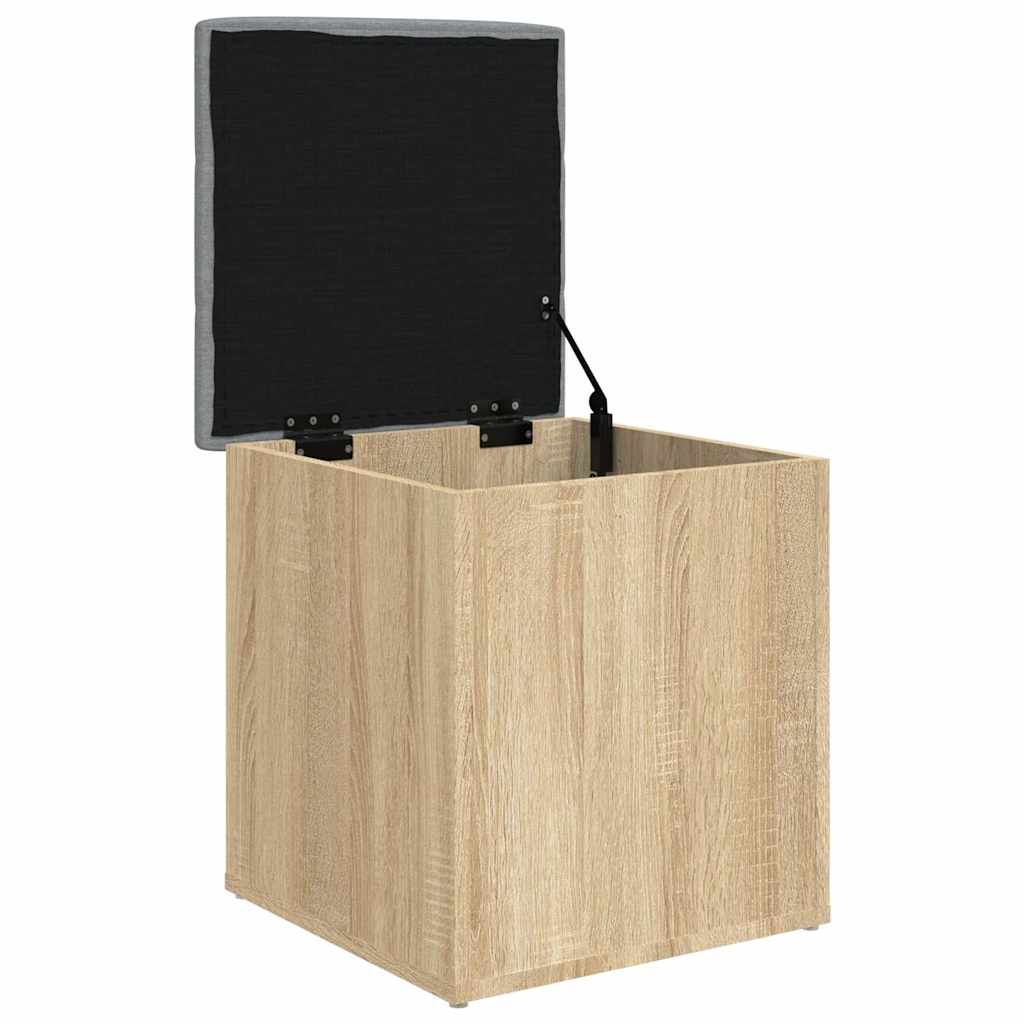 Panca Contenitore Rovere Sonoma 42x42x45 cm Legno Agglomerato