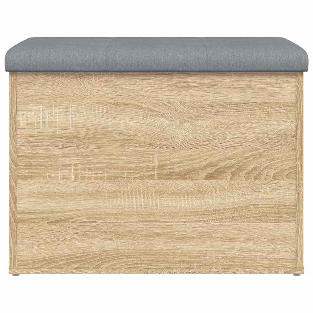 Panca Contenitore Rovere Sonoma 62x42x45 cm Legno Agglomerato | homemem39