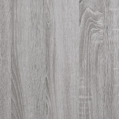 Panca Portaoggetti Grigio Sonoma 42x42x46 cm Legno Multistrato - homemem39