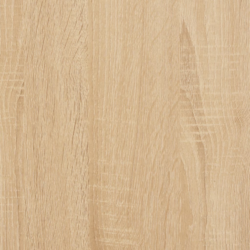 Panca Porta Scarpe Rovere Sonoma 102x32x50 cm Legno Multistrato | homemem39