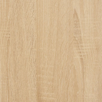Panca Porta Scarpe Rovere Sonoma 102x32x50 cm Legno Multistrato