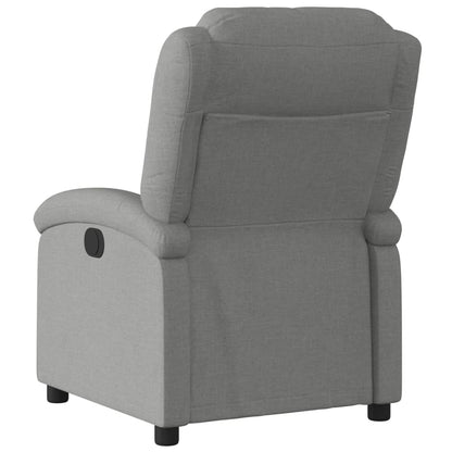 Poltrona reclinabile in Tessuto Grigio Scuro | homemem39
