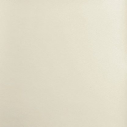 Poltrona reclinabile in similpelle color crema