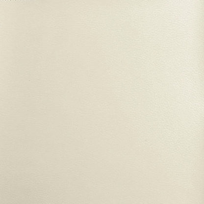 Poltrona reclinabile in similpelle color crema