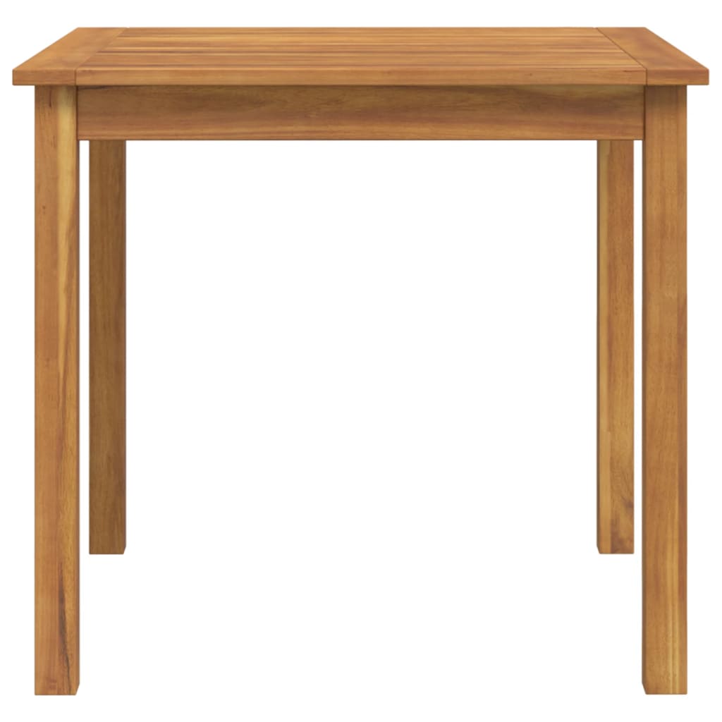 Set da Pranzo per Giardino 3 pz in Legno Massello di Acacia