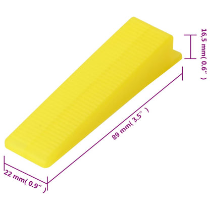 Cunei di livellamento per Piastrelle 100 pz | homemem39