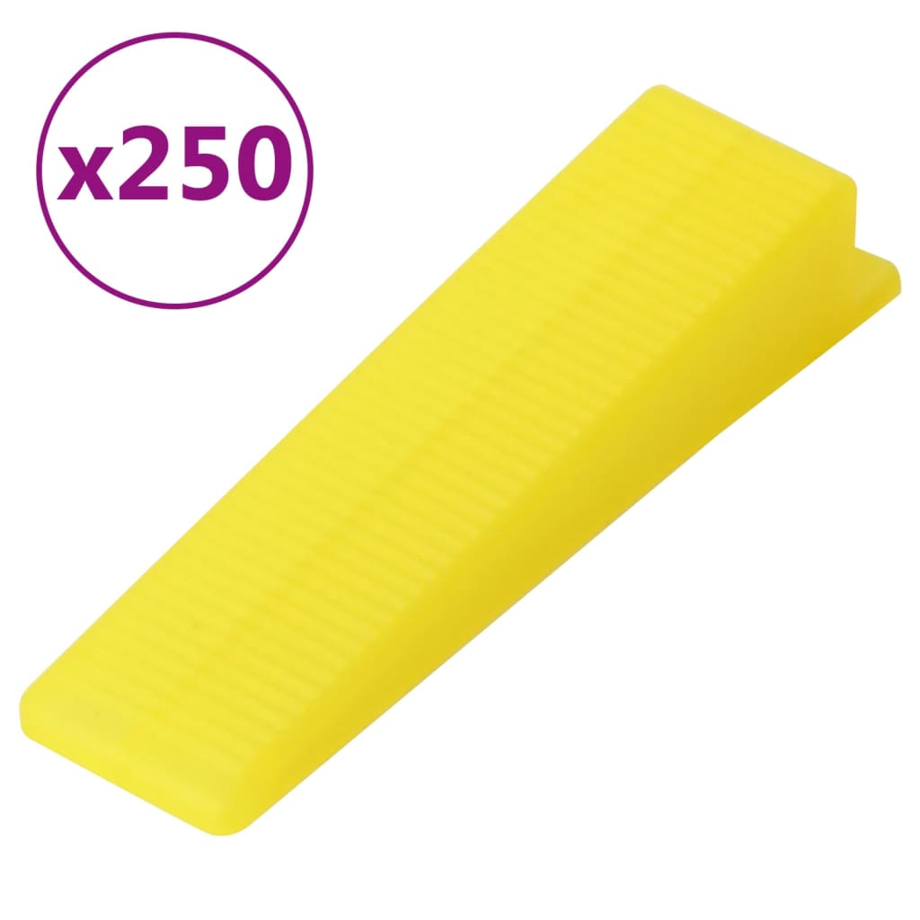 Sistema di Livellamento per Piastrelle 250 Cunei 500 Clip 1 mm | homemem39