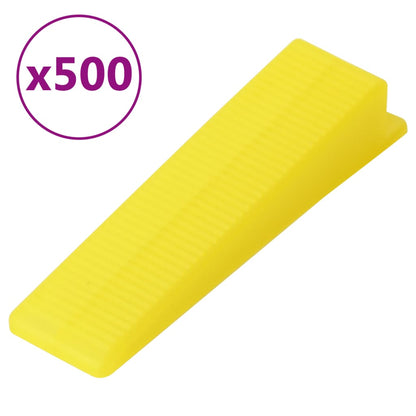 Sistema di Livellamento per Piastrelle 500 Cunei 2500 Clip 3 mm | homemem39
