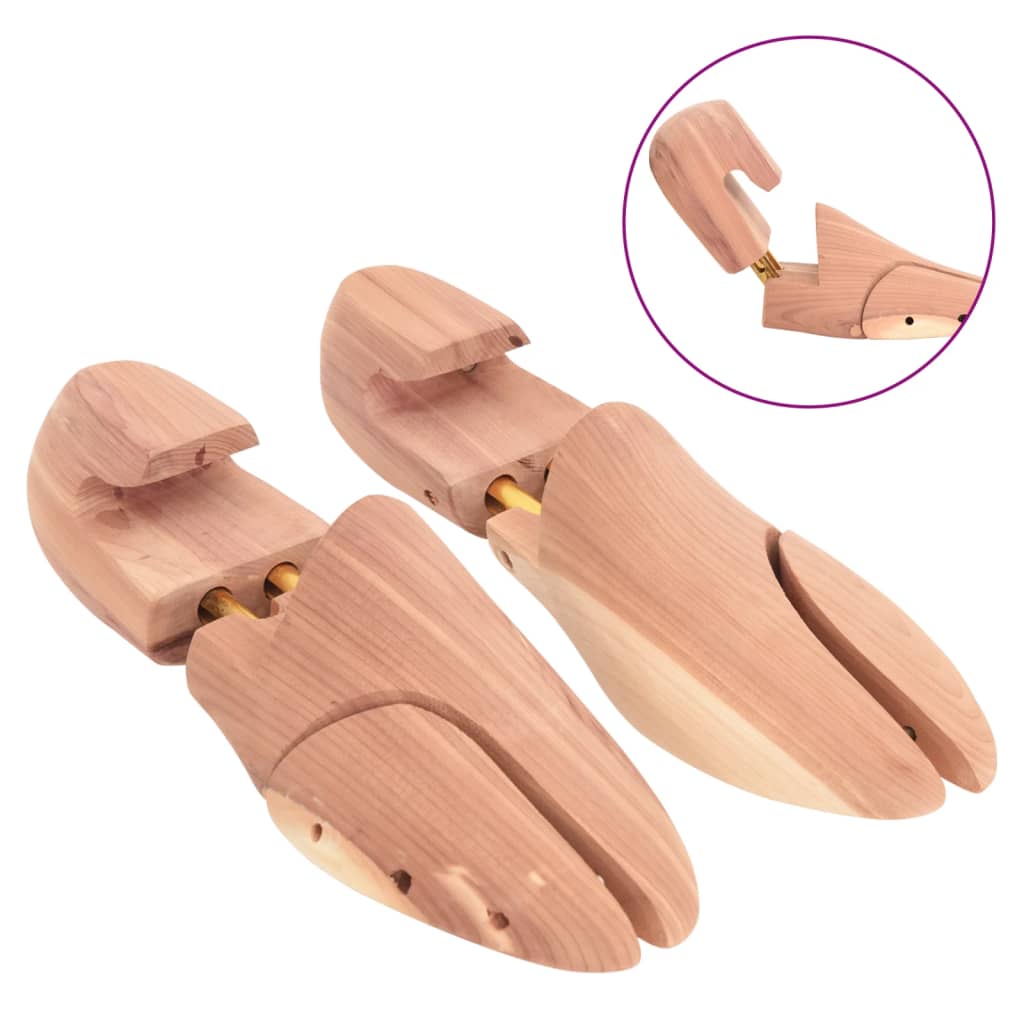 Allarga Scarpe con Calzascarpe EU 44-45 Legno Massello Cedro | homemem39
