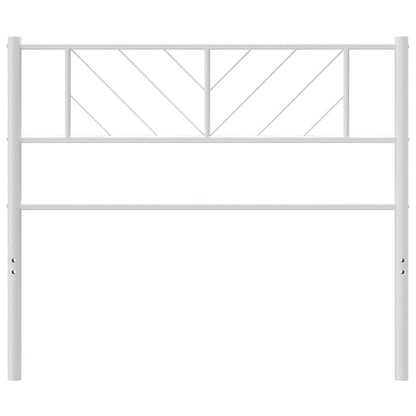 Testiera di Ricambio in Metallo Bianco 90 cm | homemem39