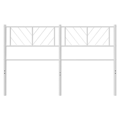 Testiera di Ricambio in Metallo Bianco 120 cm | homemem39