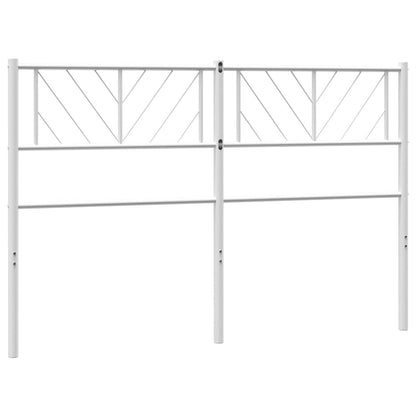 Testiera di Ricambio in Metallo Bianco 120 cm | homemem39