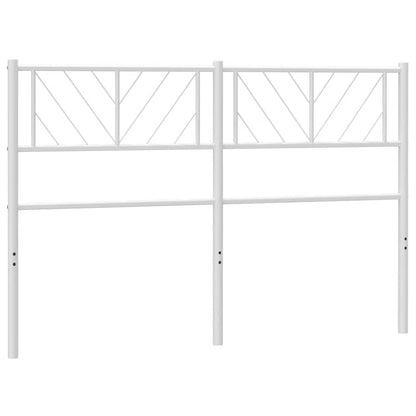 Testiera di Ricambio in Metallo Bianco 135 cm | homemem39