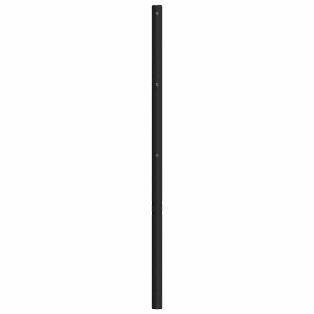 Testiera di Ricambio in Metallo Nero 135 cm | homemem39