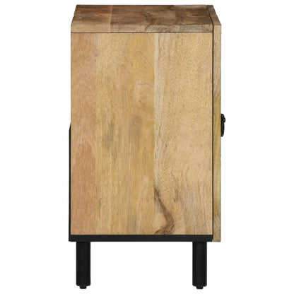 Set Mobili da Bagno 2pz in Legno Massello di Mango | homemem39