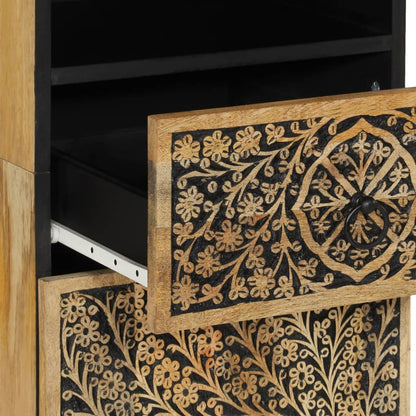 Set Mobili da Bagno 3pz in Legno Massello di Mango | homemem39