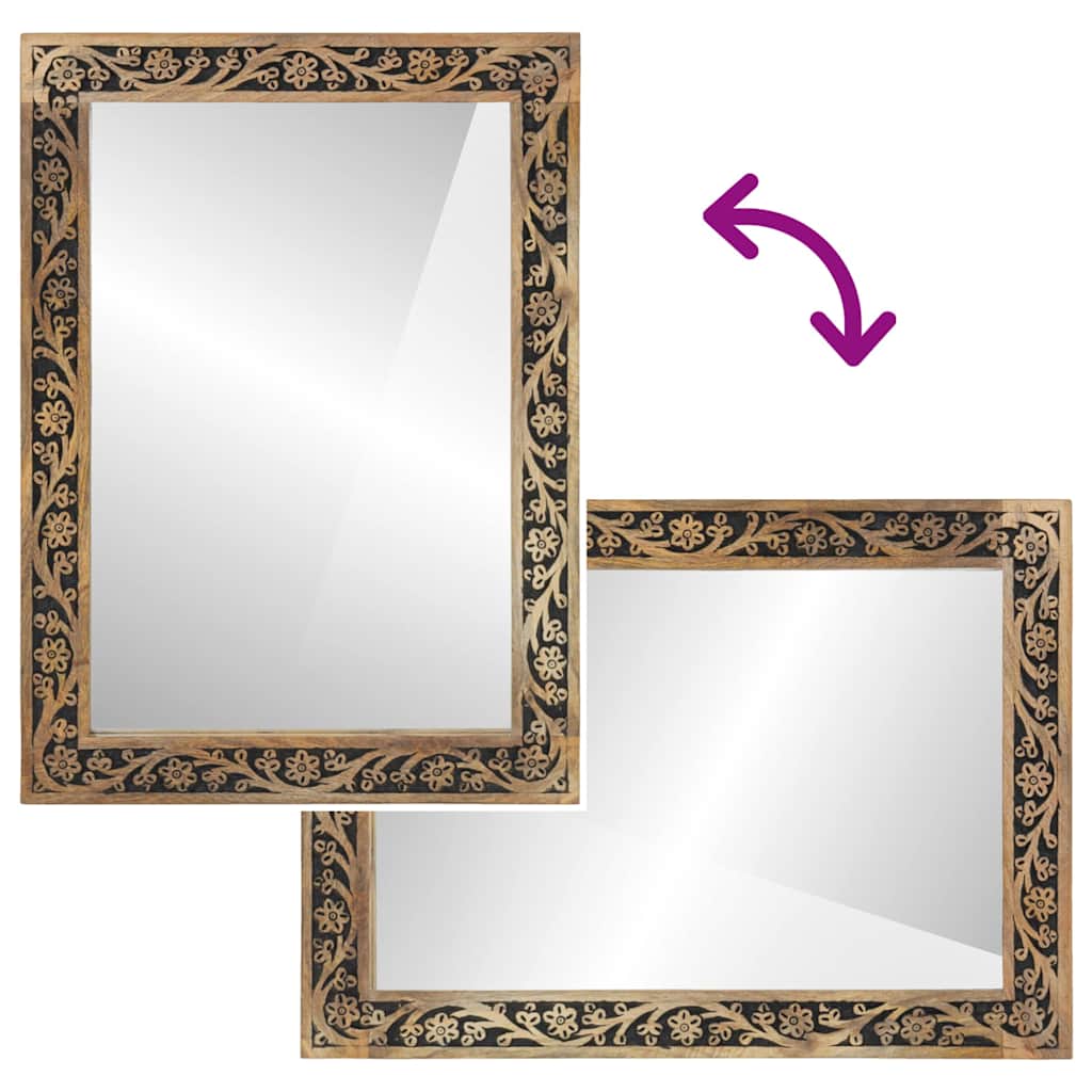 Set Mobili da Bagno 5 pz in Legno Massello di Mango | homemem39