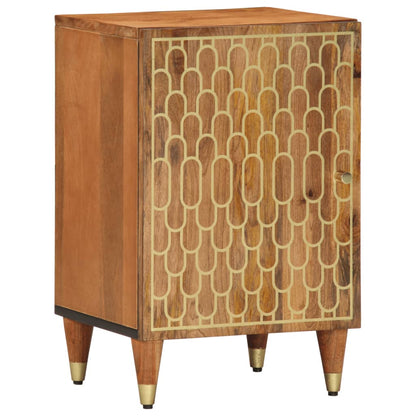 Set Mobili da Bagno 4 pz in Legno Massello di Mango