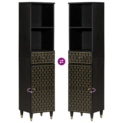 Set Mobili da Bagno 3pz in Legno Massello di Mango