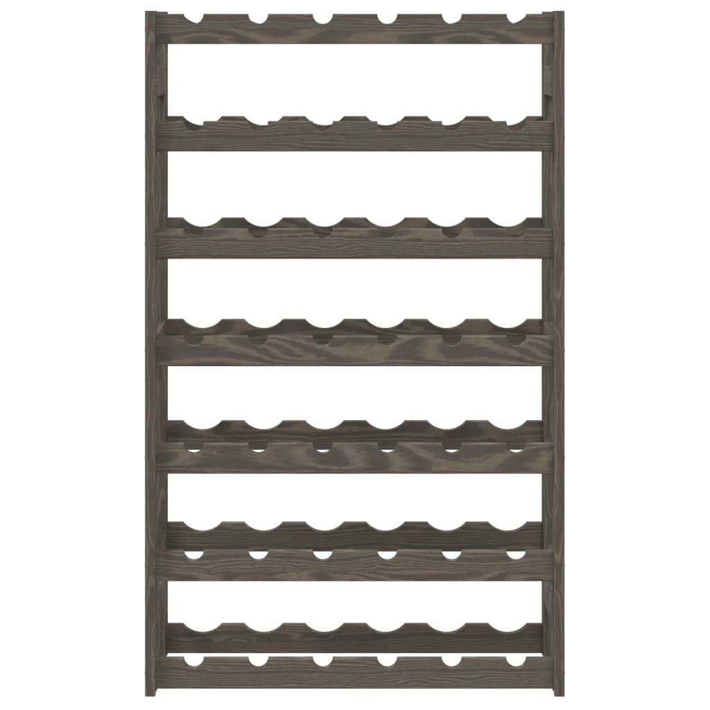 Portabottiglie per 42 Bottiglie Legno Massello di Pino