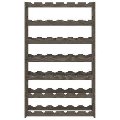 Portabottiglie per 42 Bottiglie Legno Massello di Pino