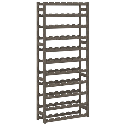 Portabottiglie per 77 Bottiglie Legno Massello di Pino
