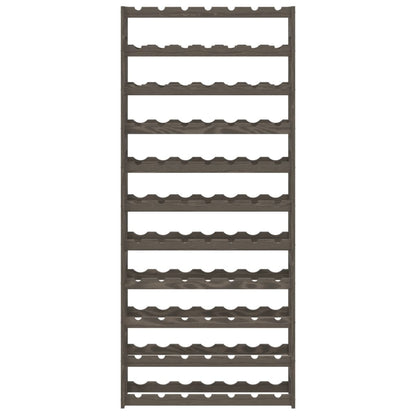 Portabottiglie per 77 Bottiglie Legno Massello di Pino