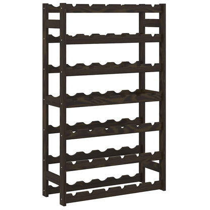 Portabottiglie per 42 Bottiglie Legno Massello di Pino