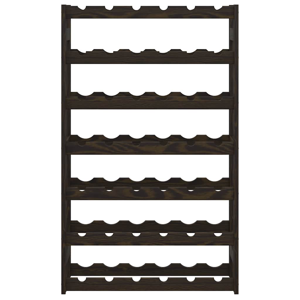 Portabottiglie per 42 Bottiglie Legno Massello di Pino
