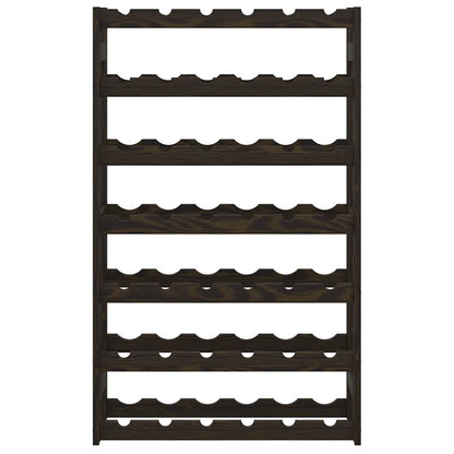 Portabottiglie per 42 Bottiglie Legno Massello di Pino