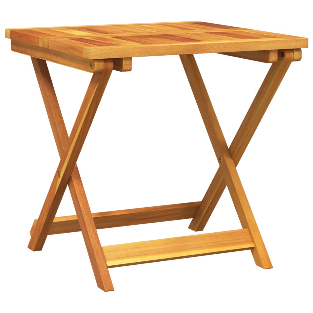 Set da Pranzo da Giardino Pieghevole 3 pz in Massello di Acacia | homemem39