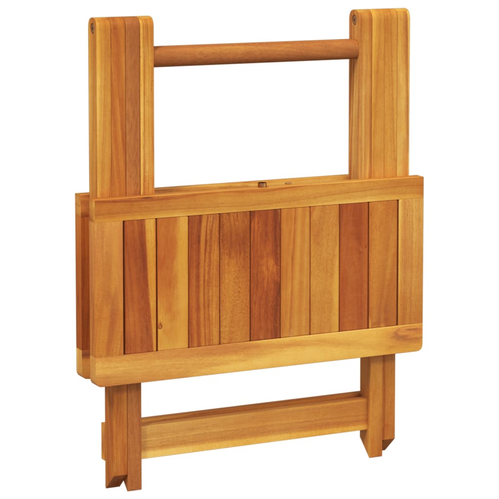 Set da Pranzo da Giardino Pieghevole 3 pz in Massello di Acacia | homemem39