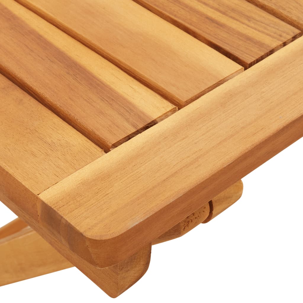 Set da Pranzo da Giardino Pieghevole 3 pz in Massello di Acacia | homemem39
