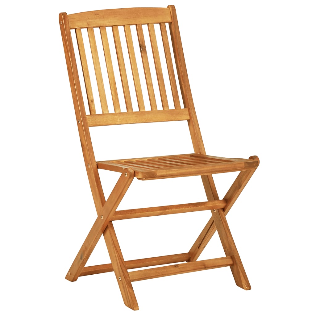 Set da Pranzo da Giardino Pieghevole 3 pz in Massello di Acacia | homemem39