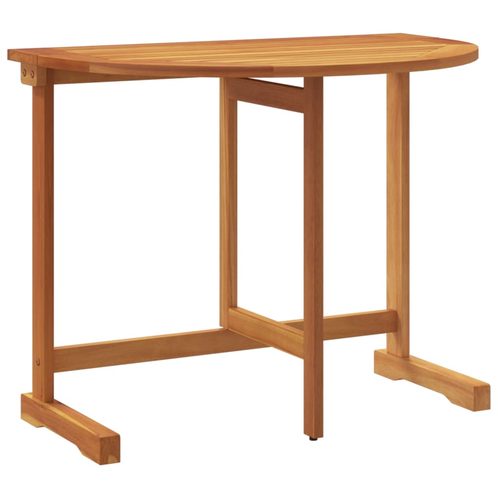 Set da Pranzo da Giardino Pieghevole 3 pz in Massello di Acacia | homemem39