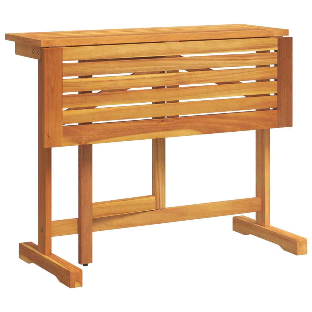 Set da Pranzo da Giardino Pieghevole 3 pz in Massello di Acacia | homemem39