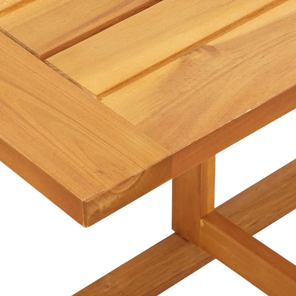Set da Pranzo da Giardino Pieghevole 3 pz in Massello di Acacia | homemem39