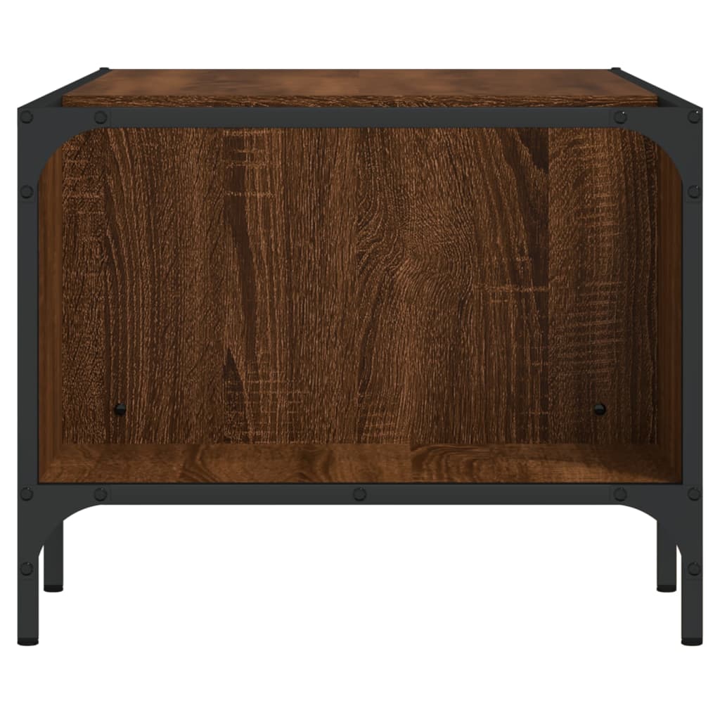 Tavolino Salotto Ripiano Rovere Marrone 100x51x40cm Multistrato | homemem39