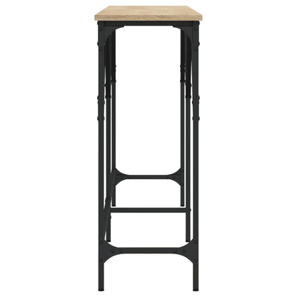 Tavolo Consolle Rovere Sonoma 180x29x75 cm in Legno Multistrato - homemem39